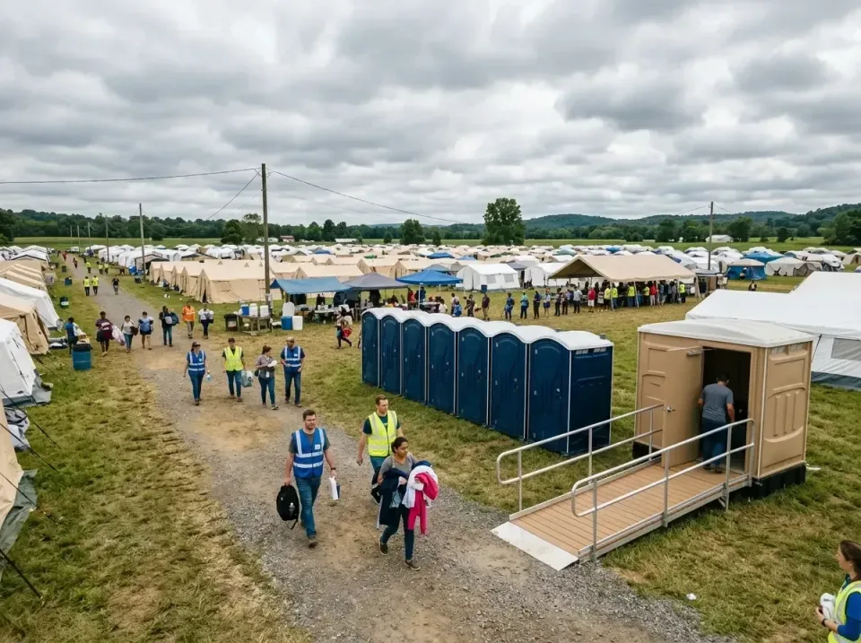 disaster-relief-camp-restrooms-010 — frequently asked questions, Dumpster & Portable Bathrooms Rental in Woodmoor, CO